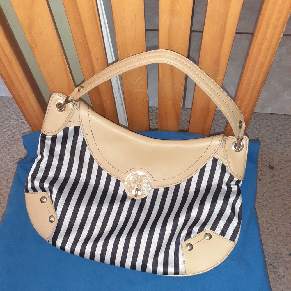 Henri Bendel Continental Stripe Shoulder Bag